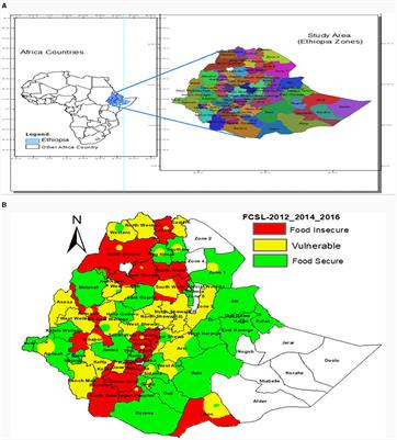 The spatial effects of the household's food insecurity levels in Ethiopia: by ordinal geo-additive model